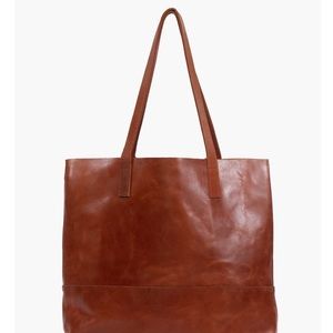 Able Leather Mamuye Classic Tote in Whiskey